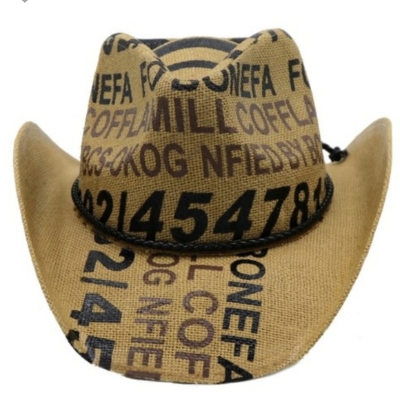 Straw Hat Coffee Bag Style - Picture 2 of 5